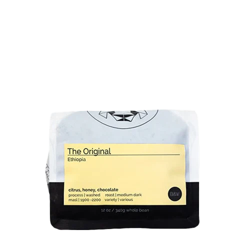 Black White Coffee Roasters The Original