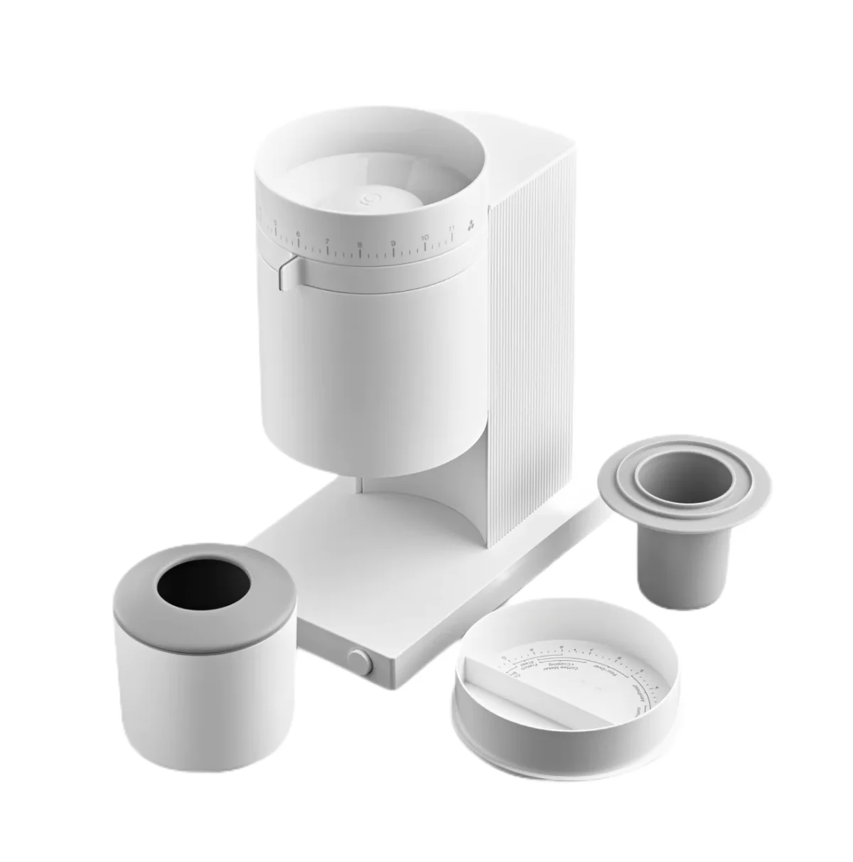 Fellow Opus Coffee & Espresso Grinder - White - Open Box - Image 2