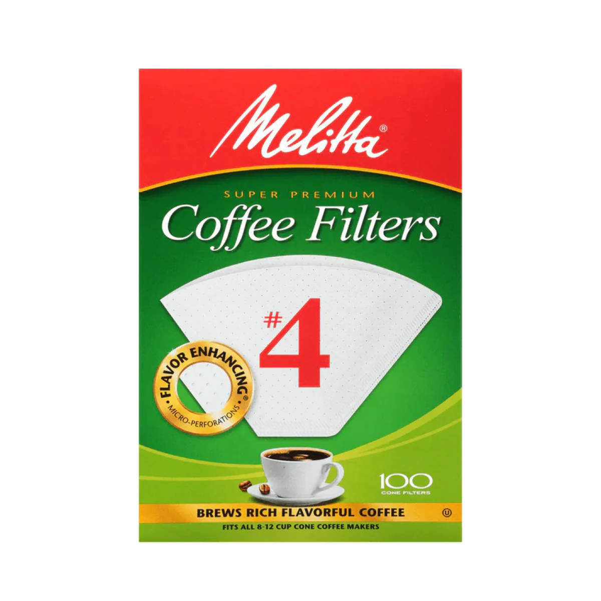 Melitta #4 Cone Coffee Filters - Image 2
