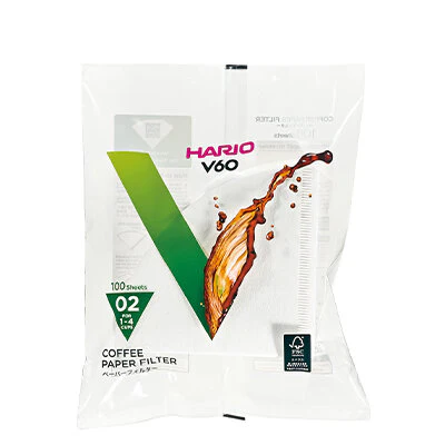 Hario V60 Coffee Filters - 100 Count - Image 2